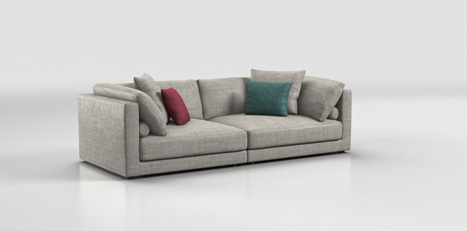 Incanto D'artista - medium linear sofa